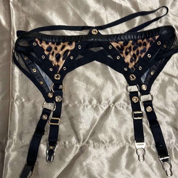 Honey Birdette 3 PC Betty Leopard Set - Picture 5 of 8